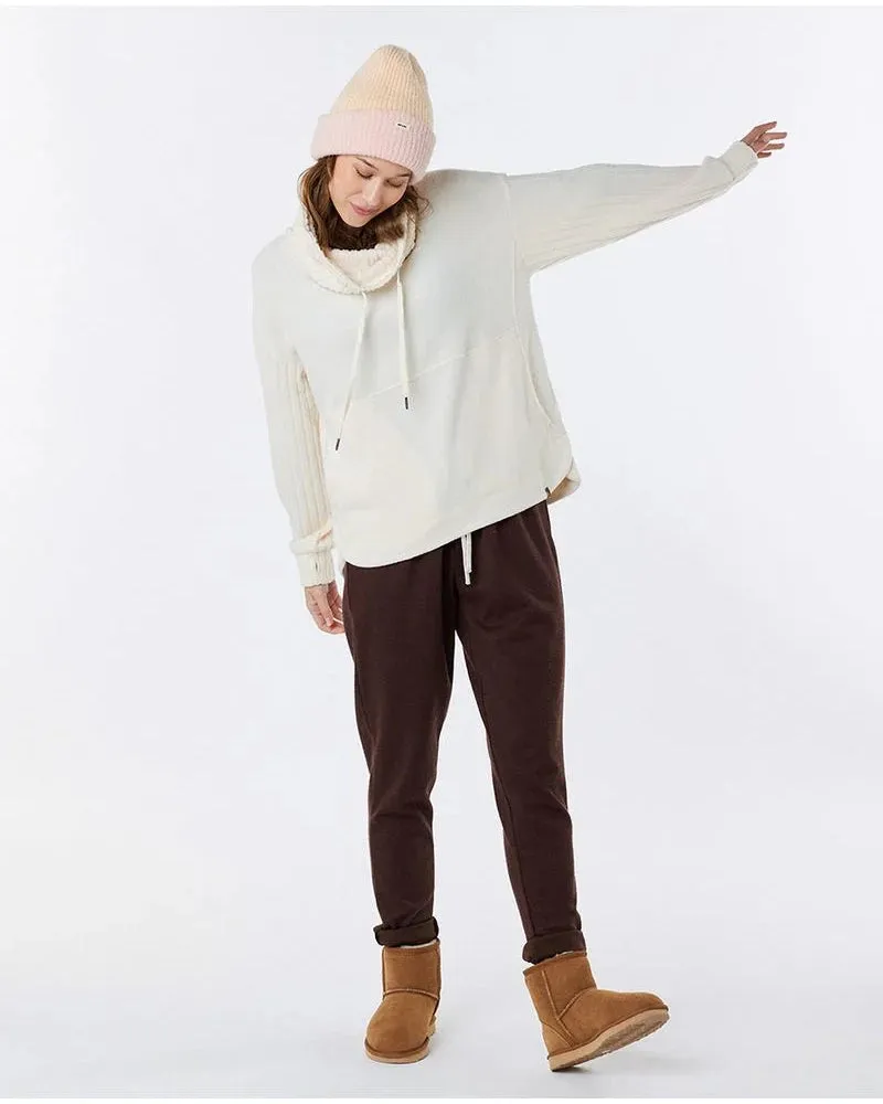 Cosy Roll Neck Jumper in Ercu Marle