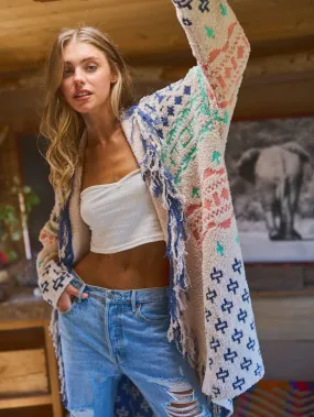 Cozy Aztec Cardigan