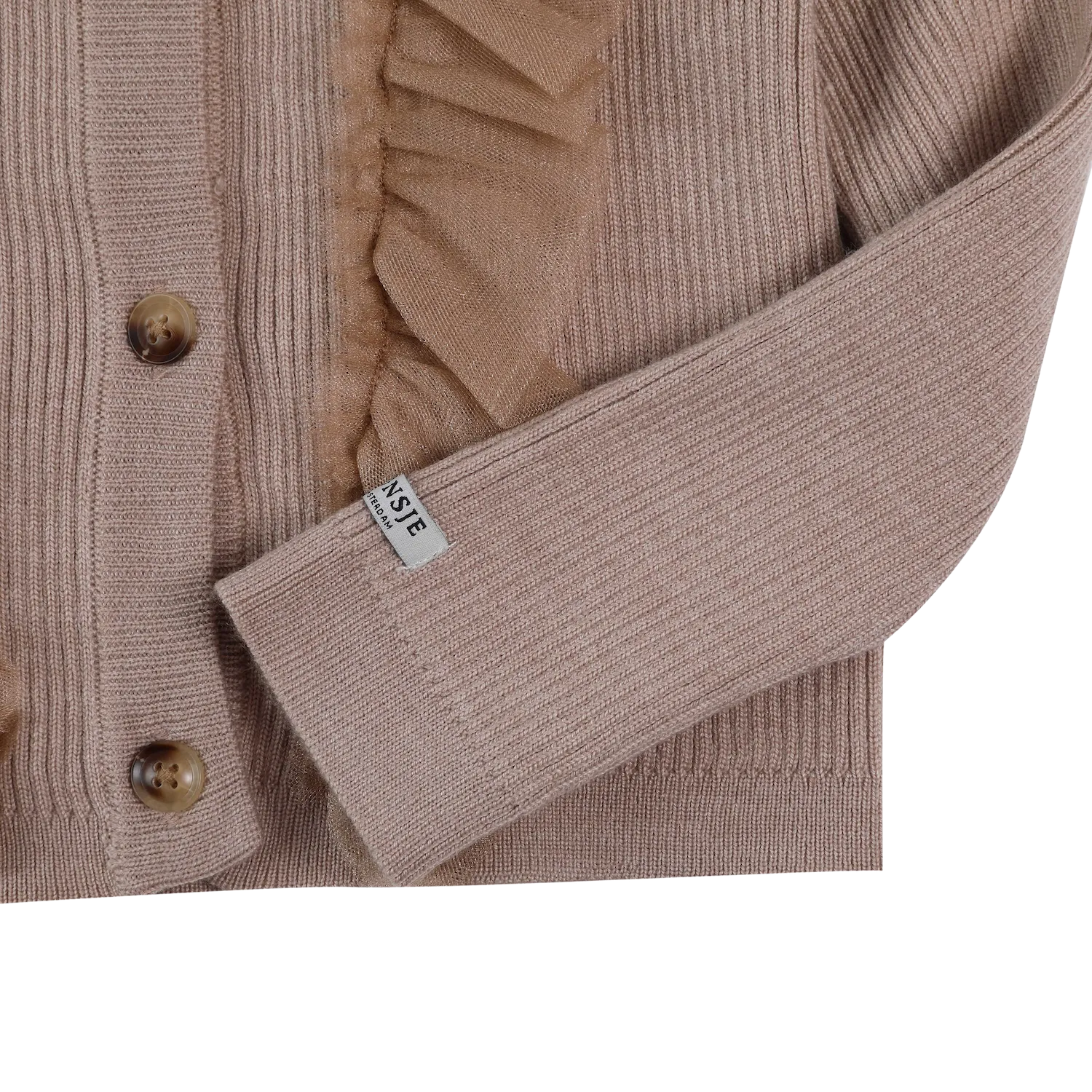 Darine Cardigan | Lavender Brown