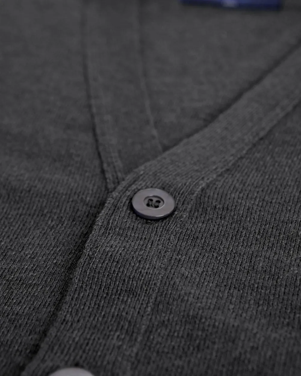 Derby Grey Lightweight Cashmere Cardigan