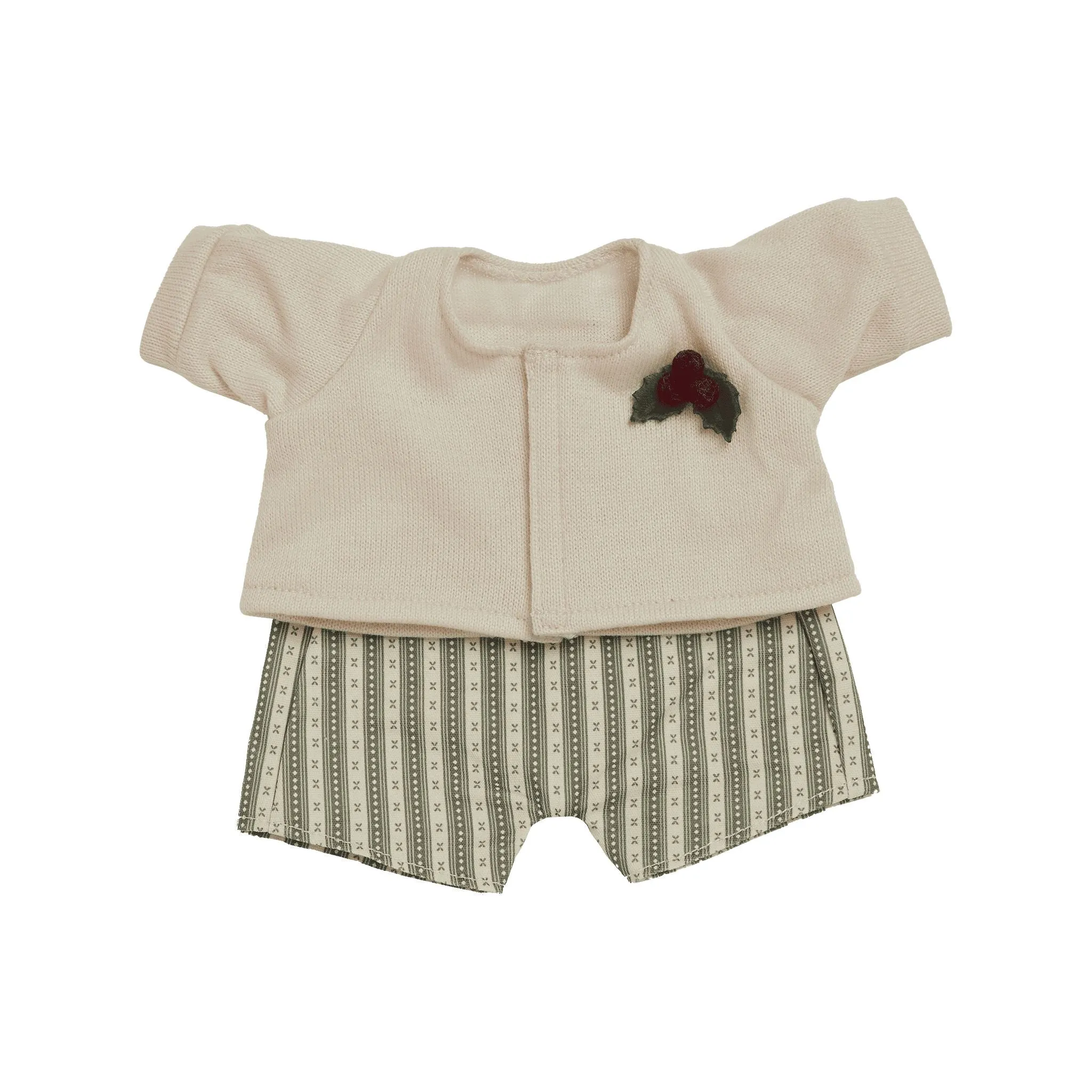 Dinkum Dolls Cardigan & Romper Set | Holiday