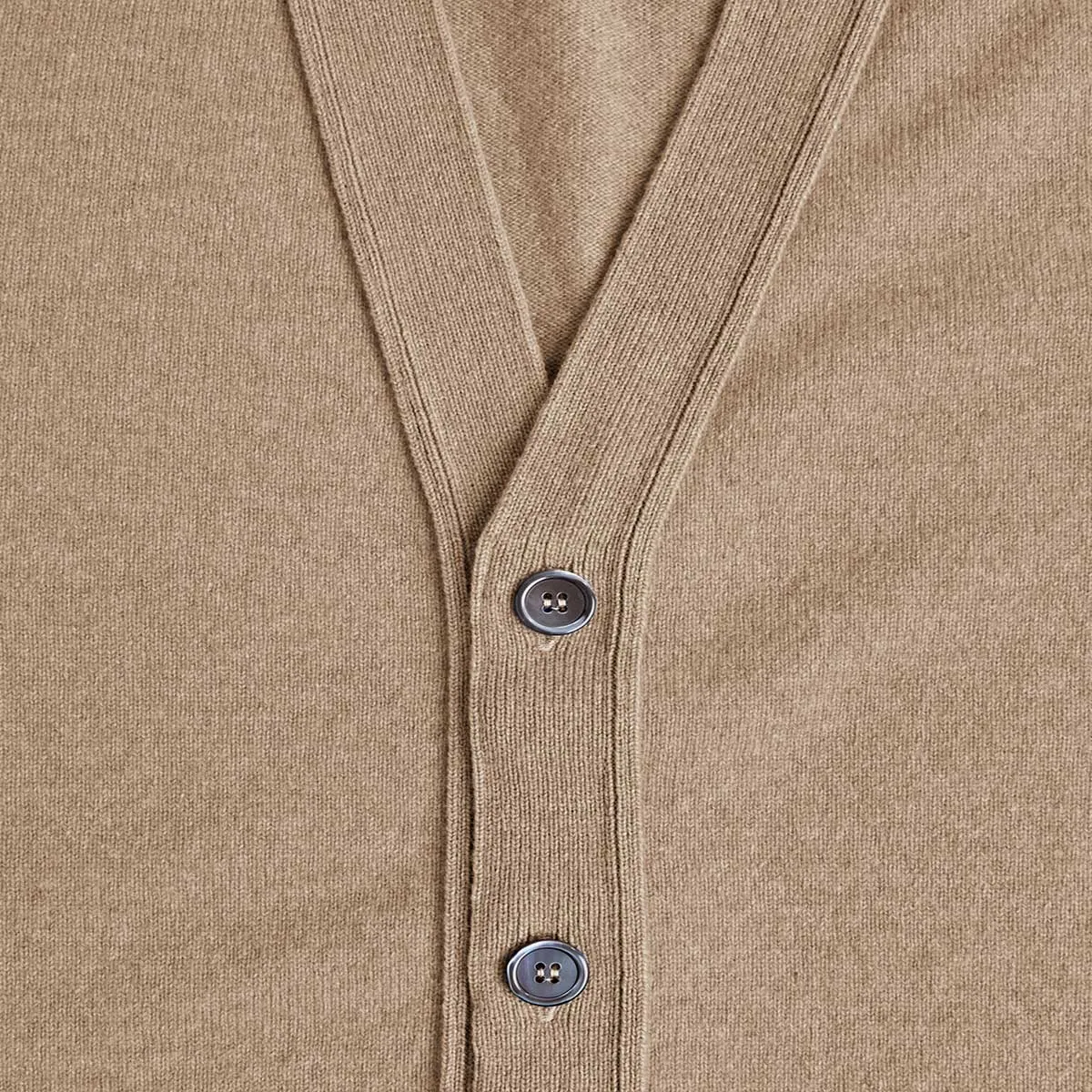 Ecru Lightweight Cashmere Cardigan