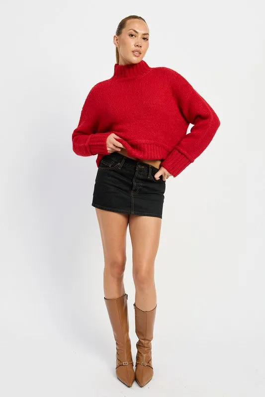 Emory Park Mock Turtleneck Sweater