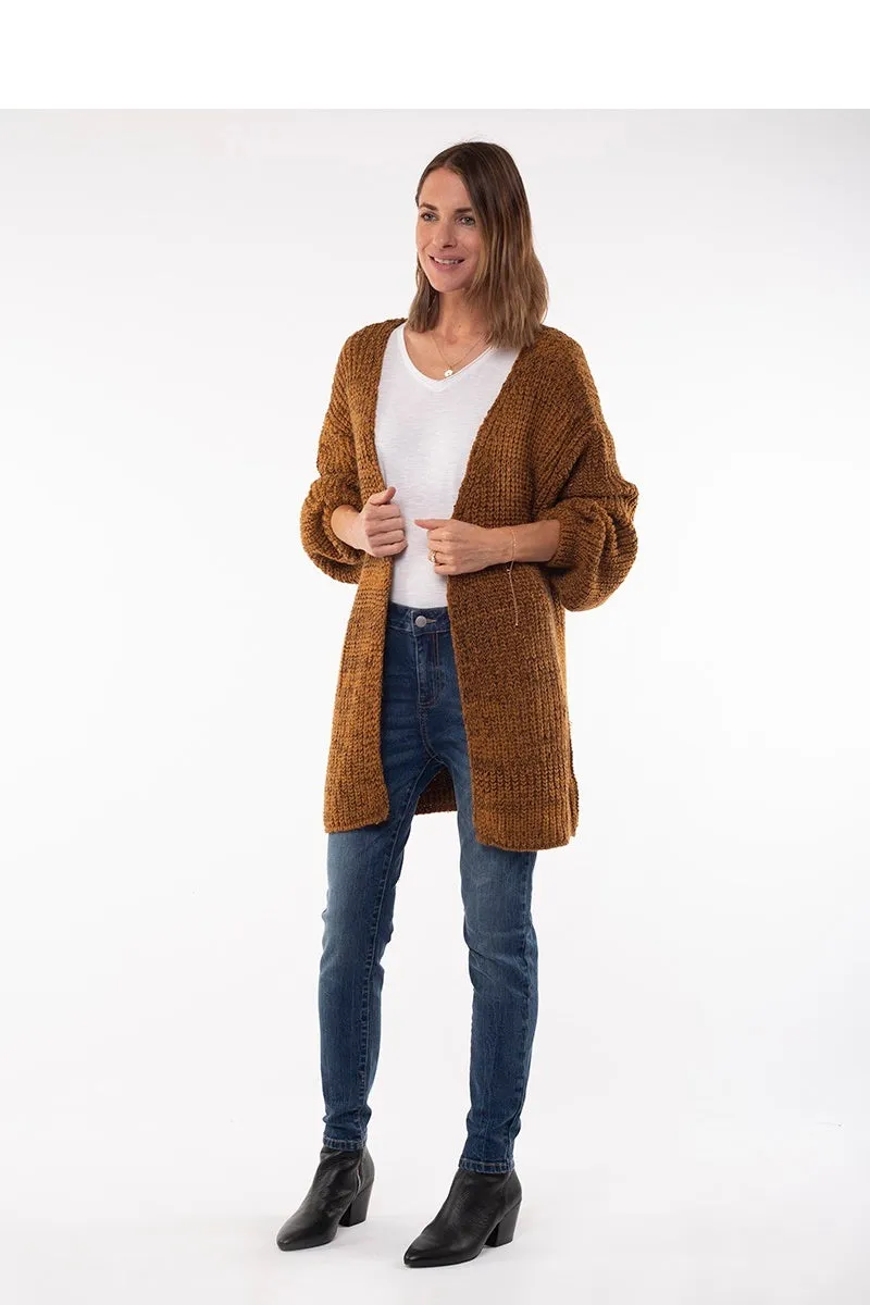 Foxwood - Nordic Cardigan - Mustard