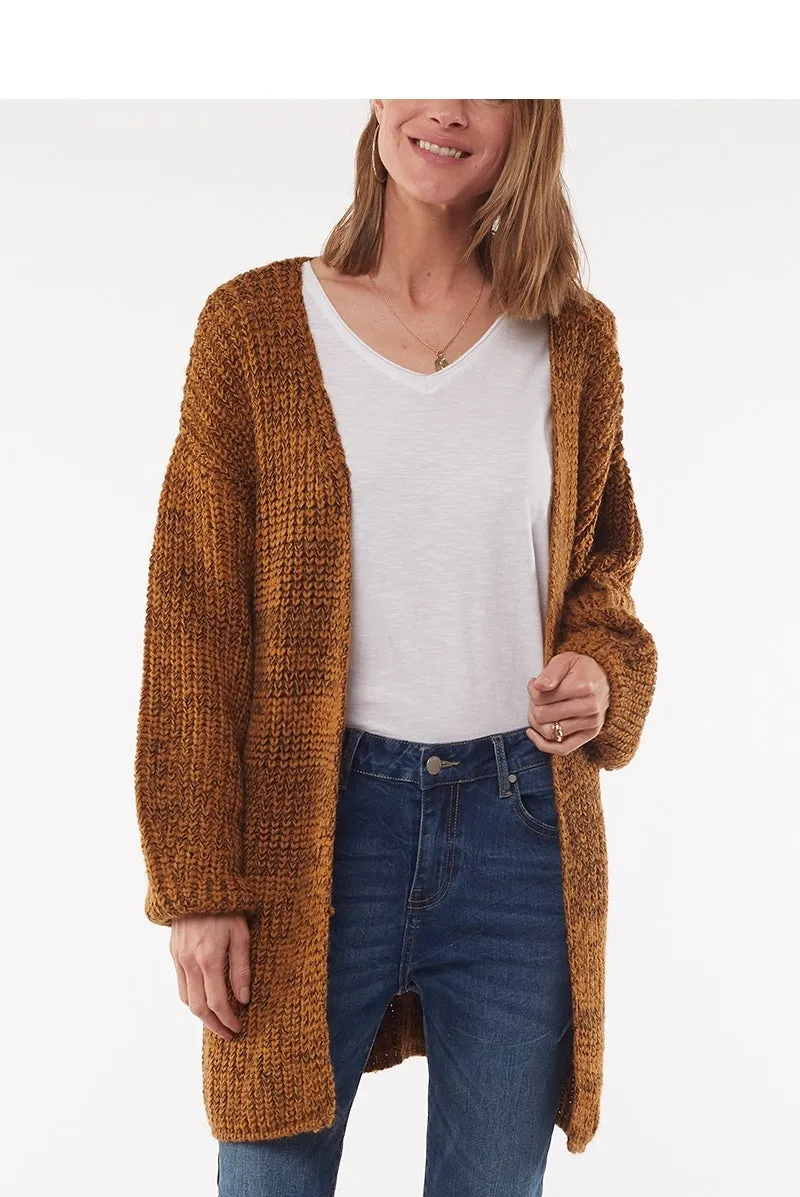 Foxwood - Nordic Cardigan - Mustard