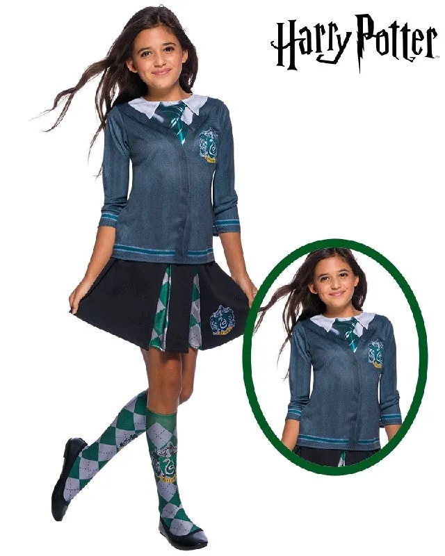 Girls Costume - Slytherin Top