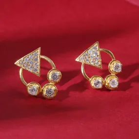 Gold plated Silver Studs