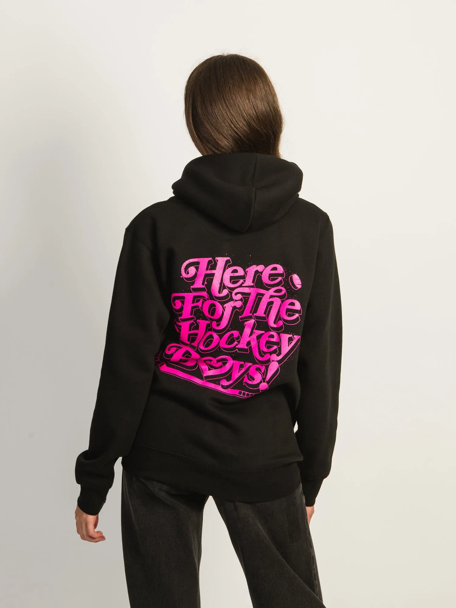 HOCKEY BENDERS HERE FOR THE HOCKEY BOYS PULLOVER HOODIE