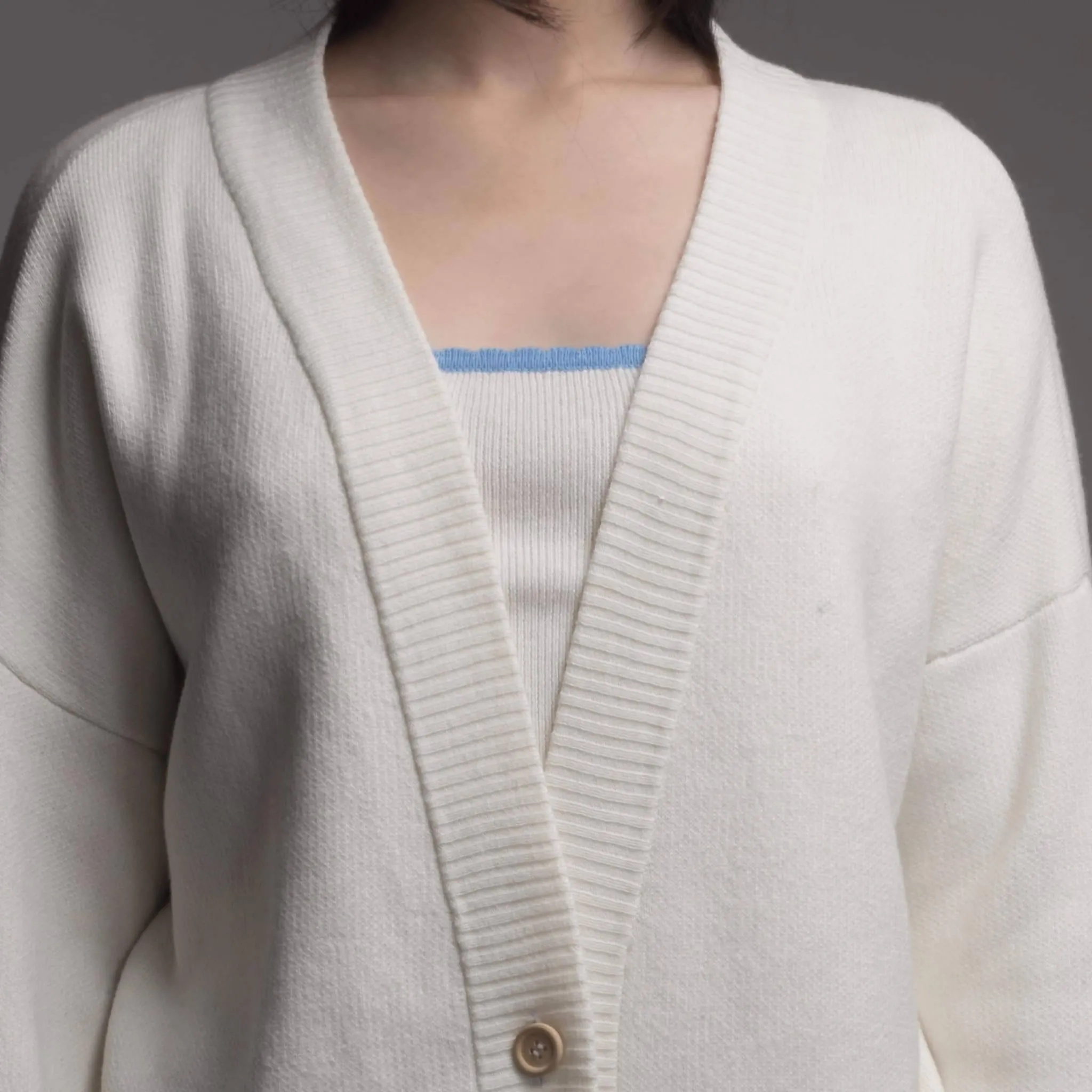 JACQUARD CARDIGAN