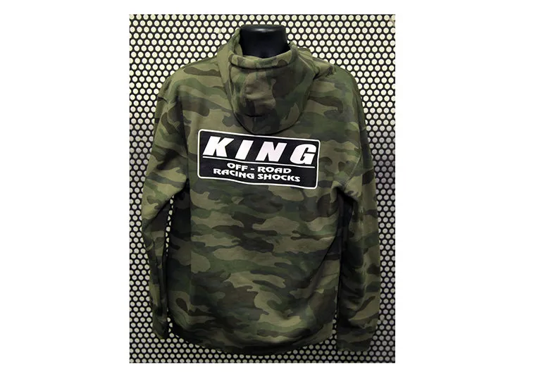 King Shocks Forest Camo Pullover Hoodie