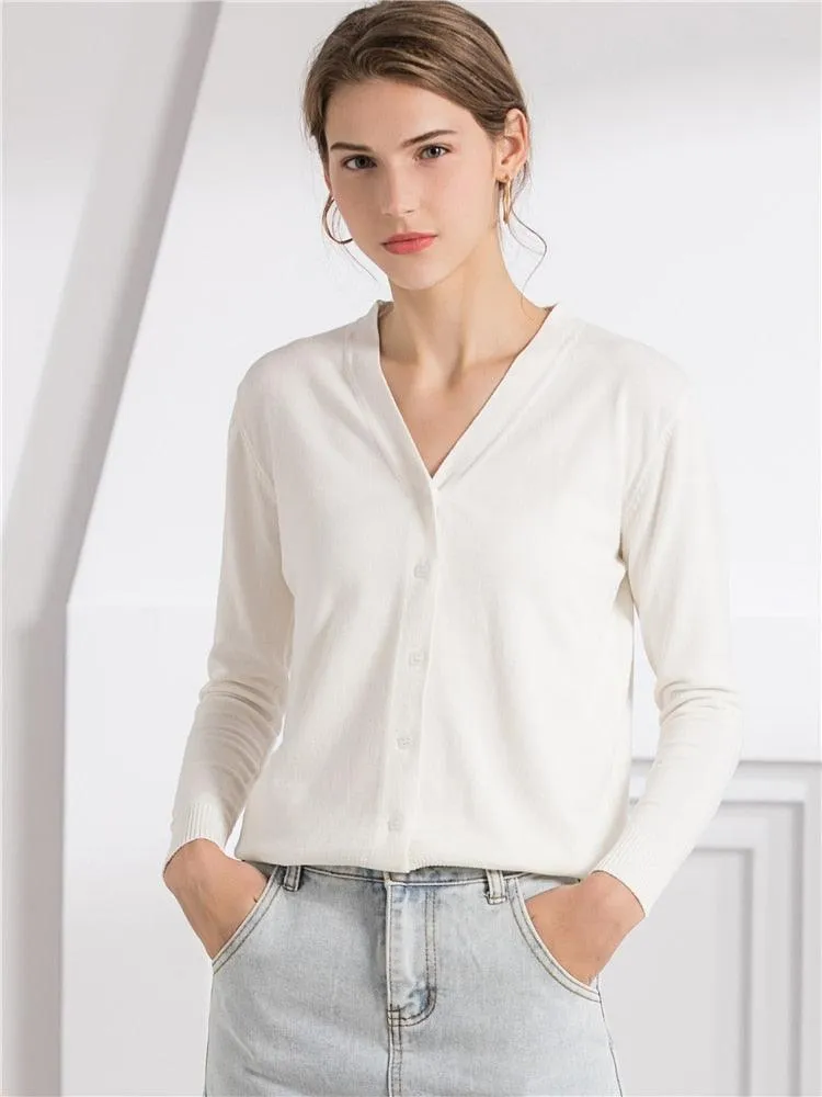 Knit Minimalist Elegant Slim Sweater Top