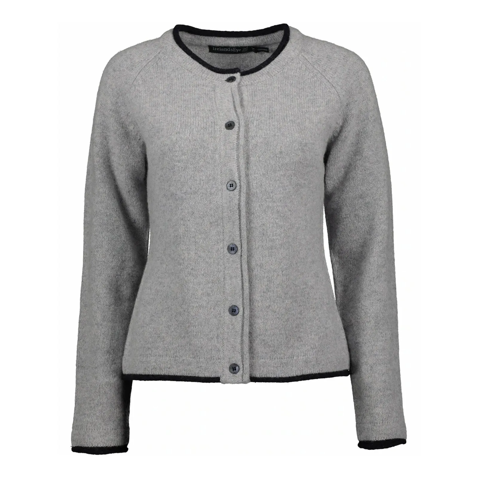 Ladies Killiney Cardigan Silver Grey