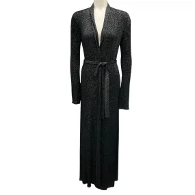 L'Agence Black / Silver Marija Duster Cardigan