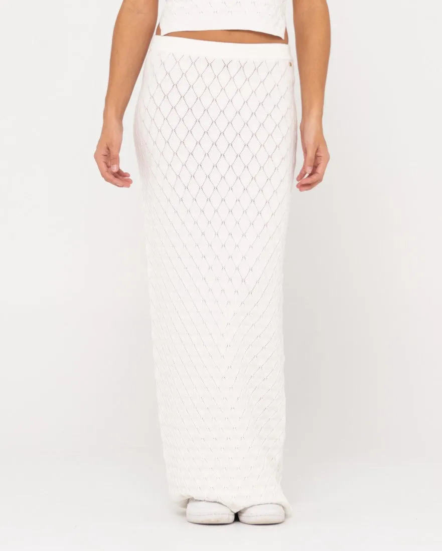 Leo Crotchet Knit Maxi Skirt