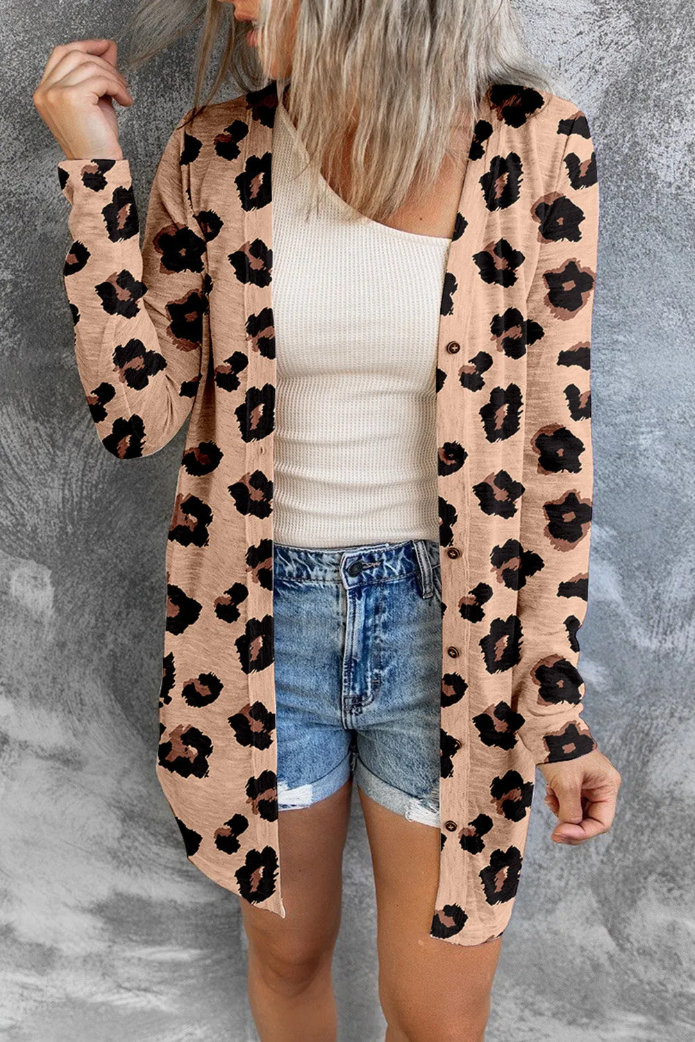 Leopard Cardigan