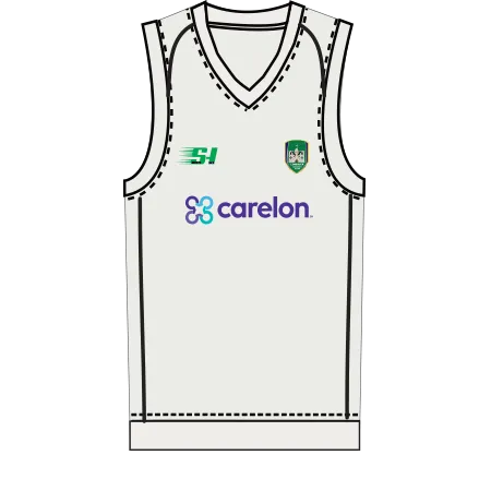 Limerick Cricket Club- Men's Jumper White Halfsleeve