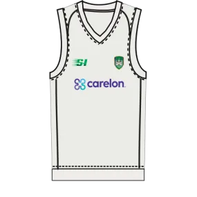 Limerick Cricket Club- Men's Jumper White Halfsleeve