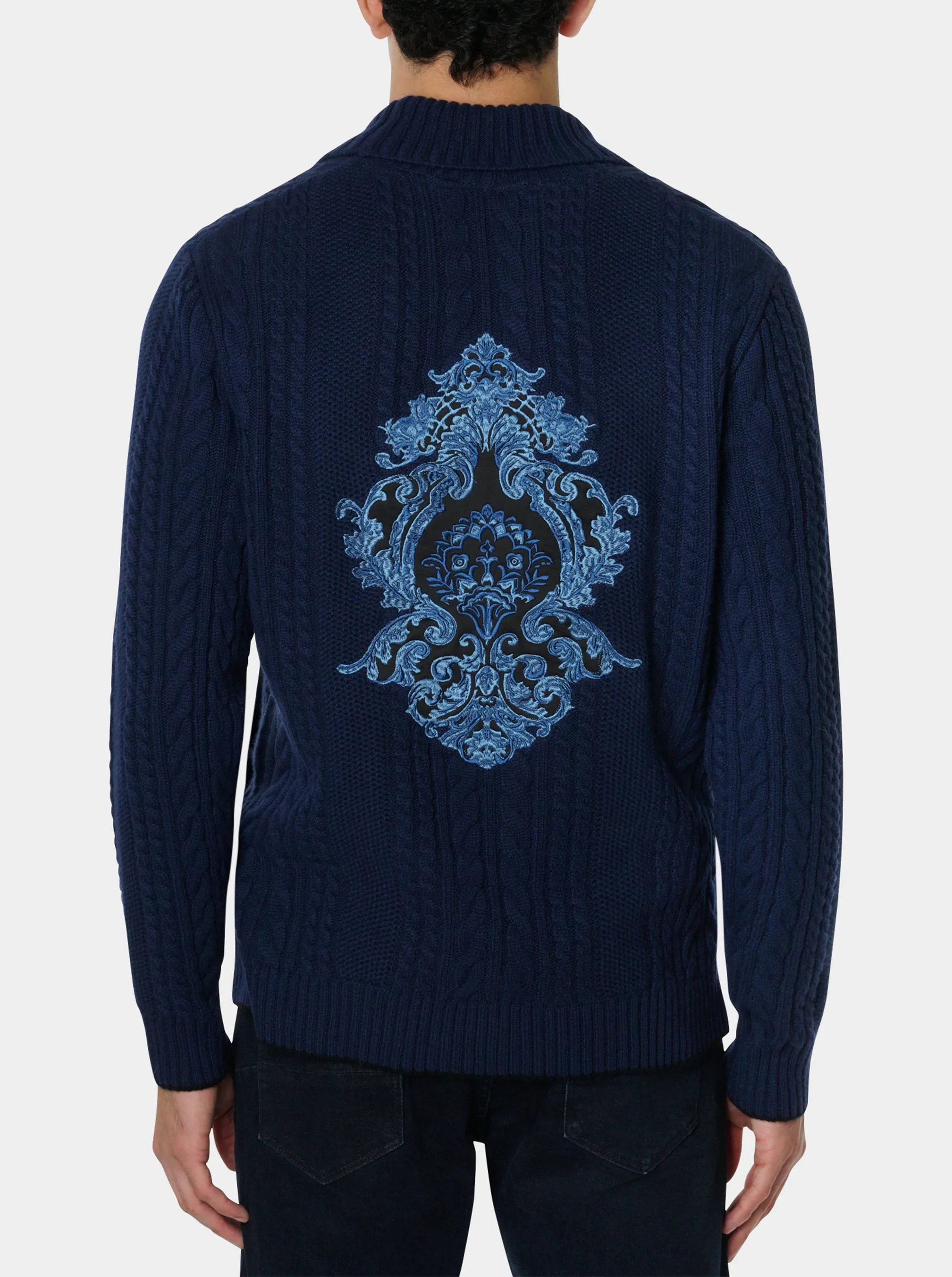 LIMITED EDITION PALAZZO MEDICI SHAWL SWEATER