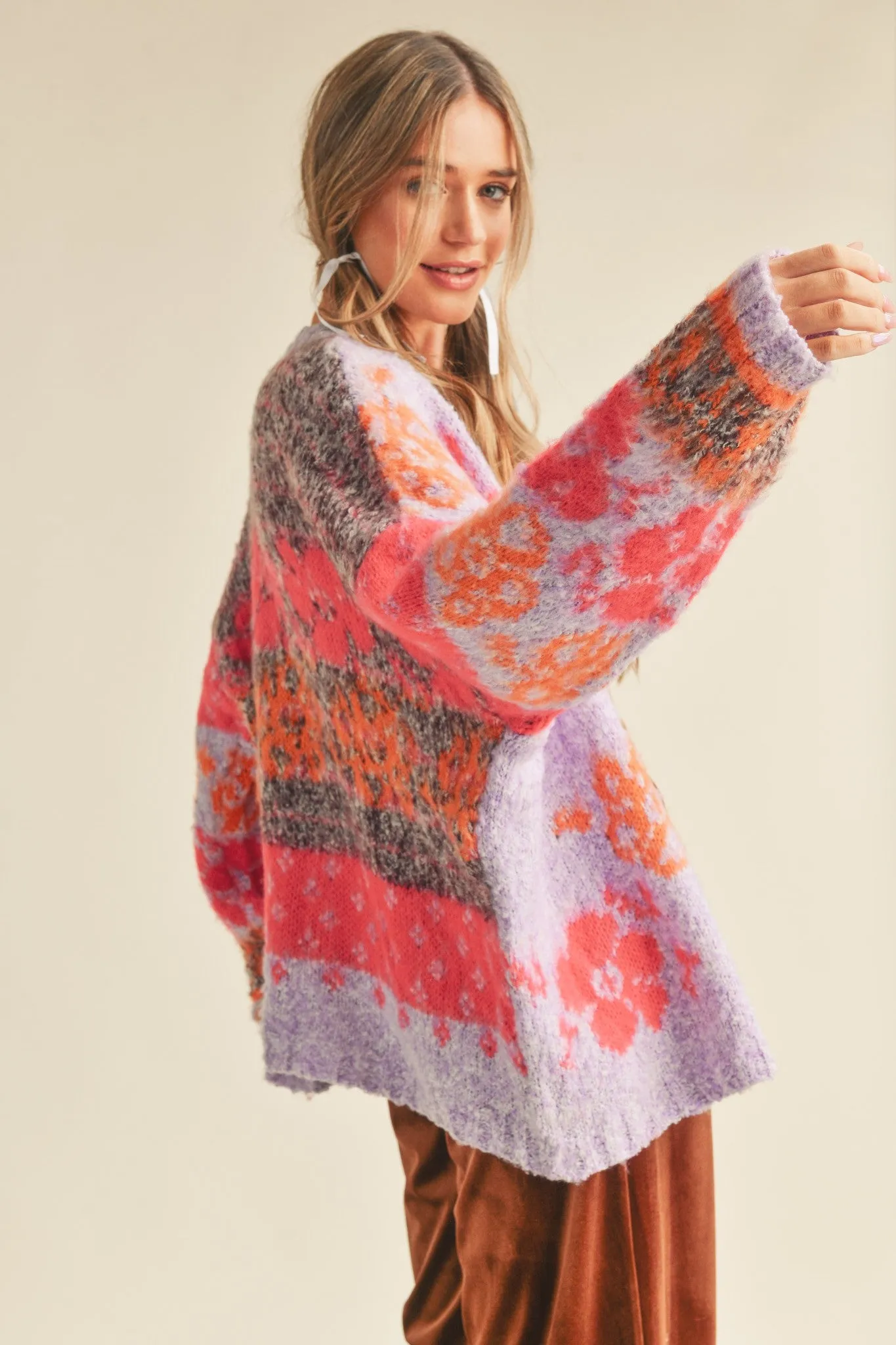 Lulu Floral Cardigan