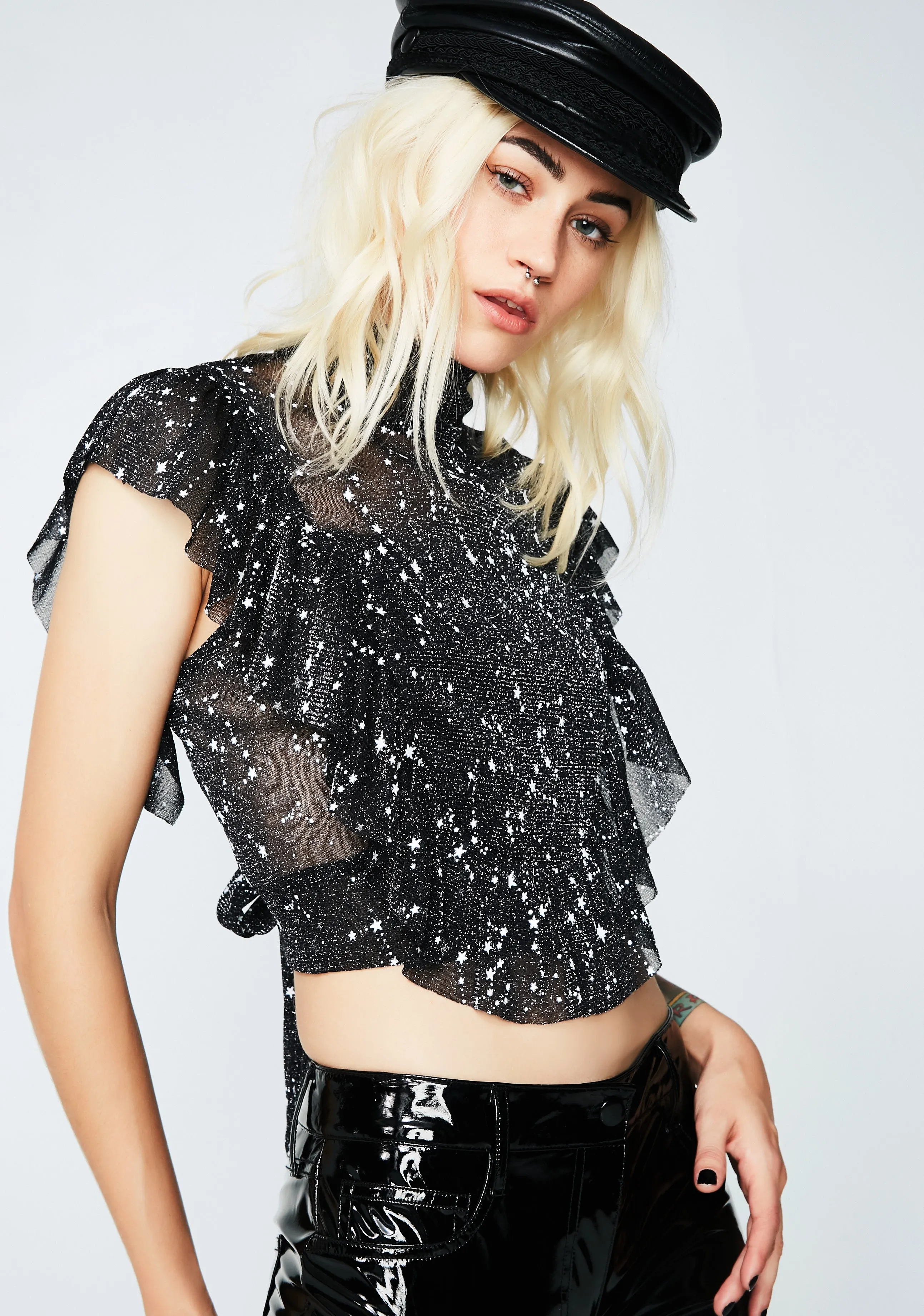 Midnight Parallel Universe Mesh Top