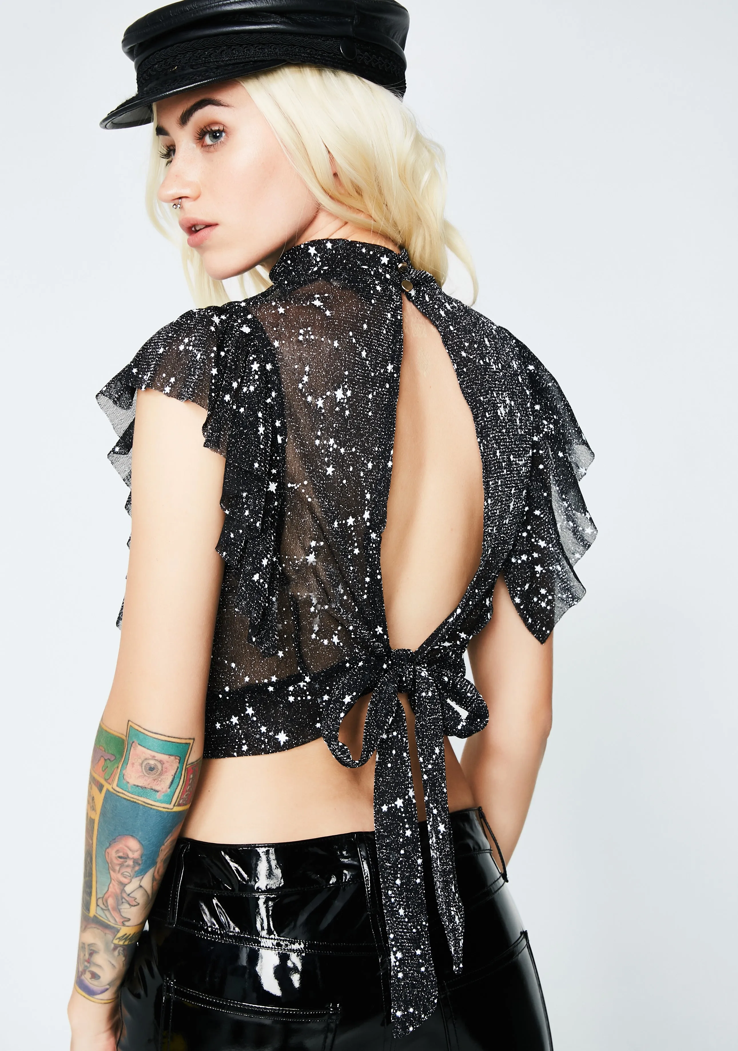 Midnight Parallel Universe Mesh Top