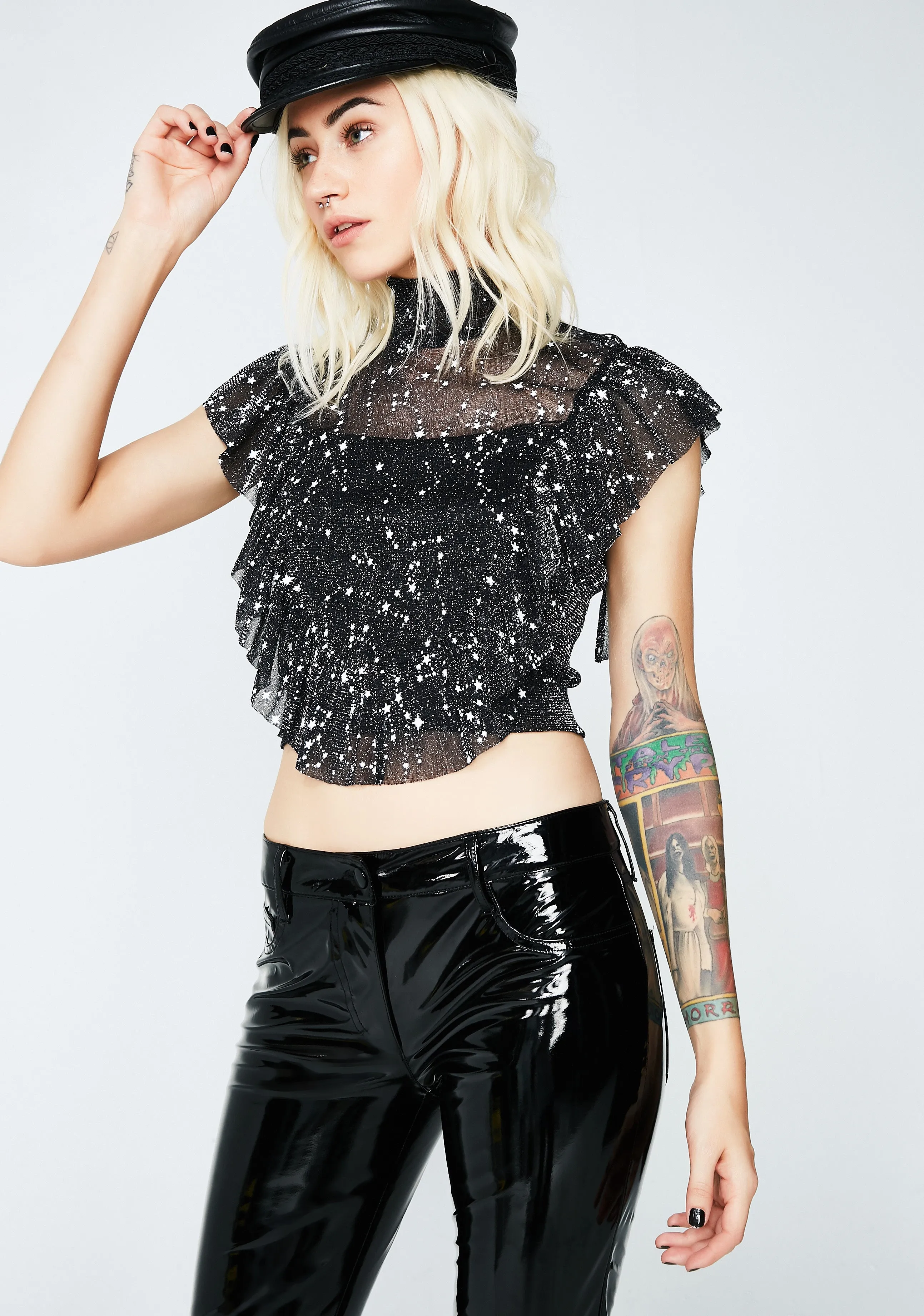 Midnight Parallel Universe Mesh Top