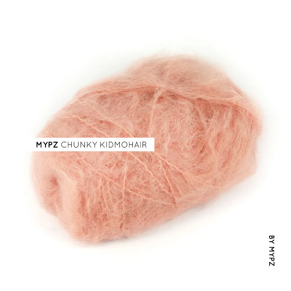 MYPZ Chunky Kidmohair DK – Peach