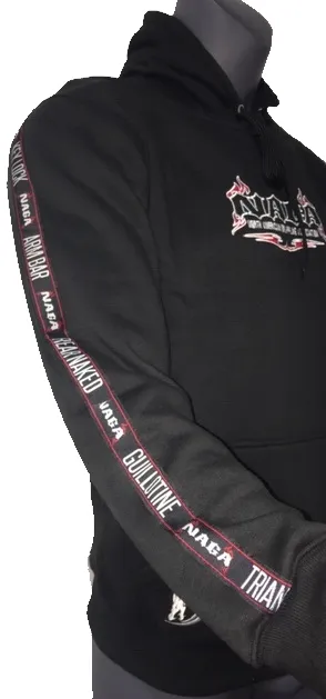 NAGA WARRIOR HOODIE PULLOVER Black or Red