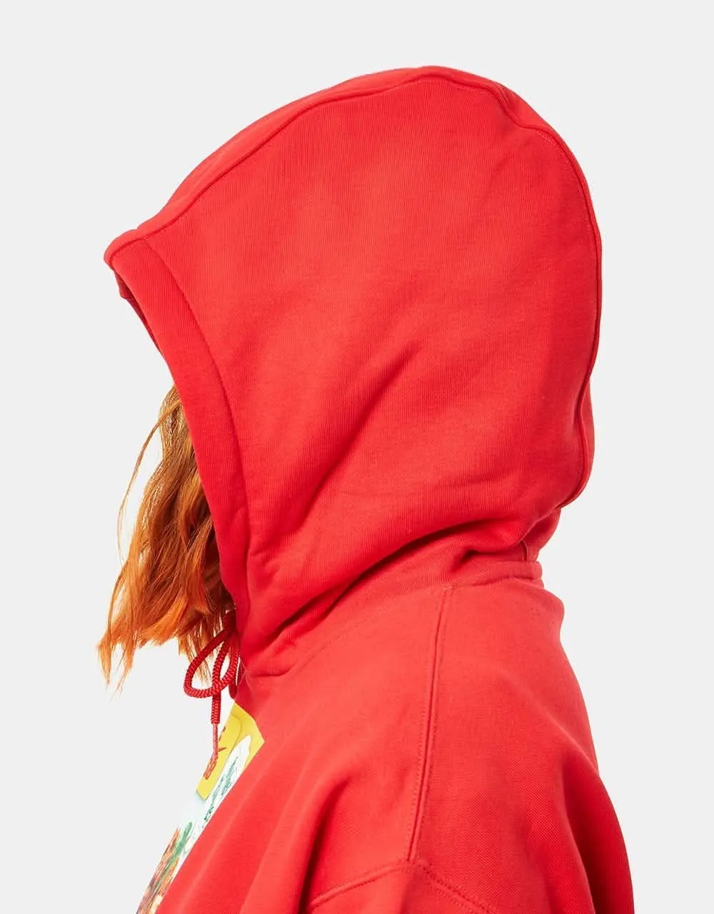 Nike SB Slow Burn Pullover Hoodie - University Red