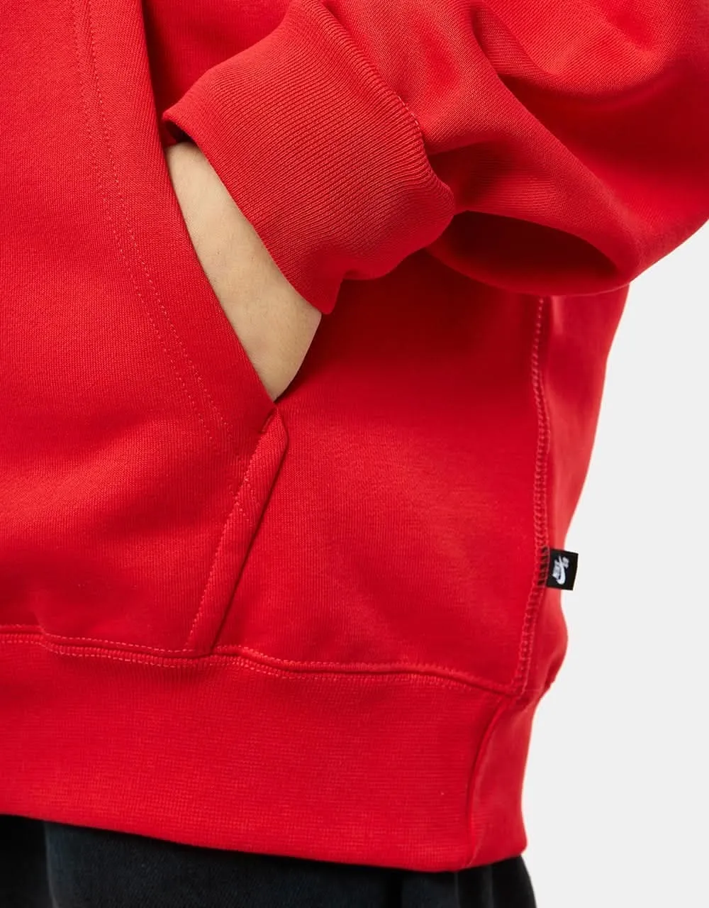 Nike SB Slow Burn Pullover Hoodie - University Red