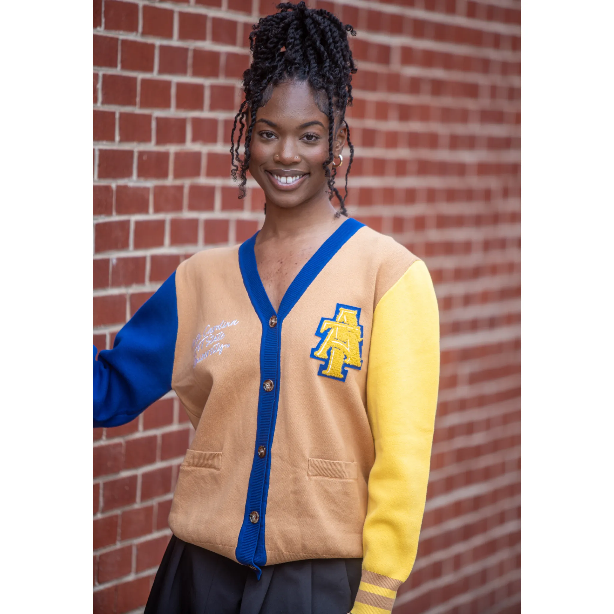 North Carolina A&T State University™ Varsity Cardigan Sweater