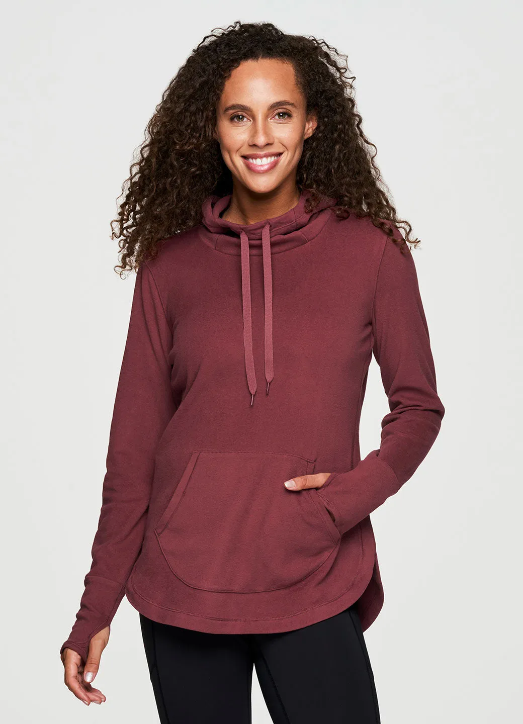 Oliver Plush Hoodie Tunic Sweatshirt