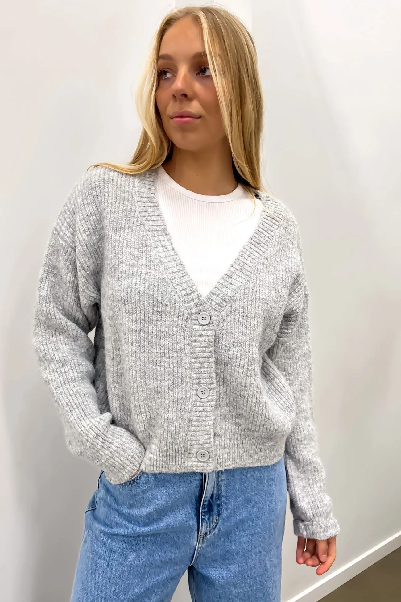 Olivia Cardigan Grey