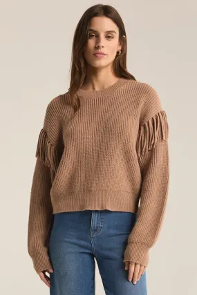 On the Fringe Sweater - Campfire