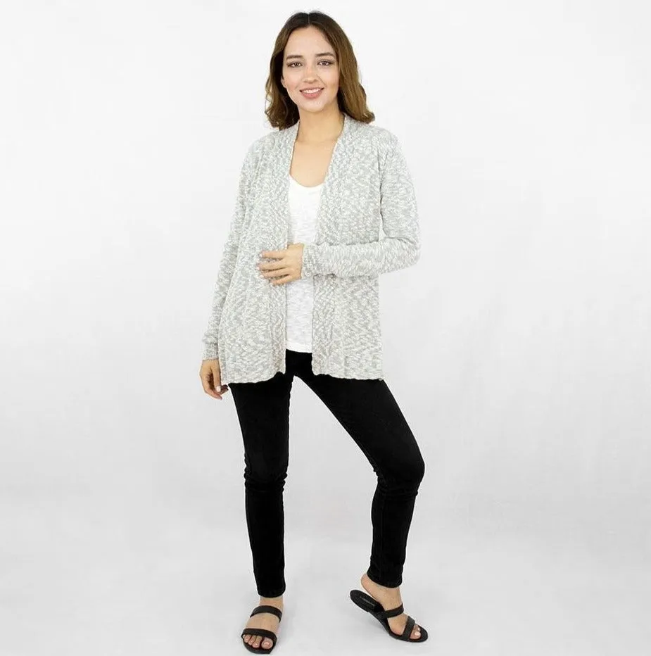 Organic Cotton Blend Bay Open Cardigan