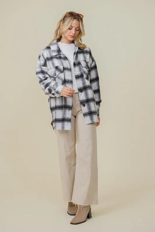 Oversized Plaid Shacket