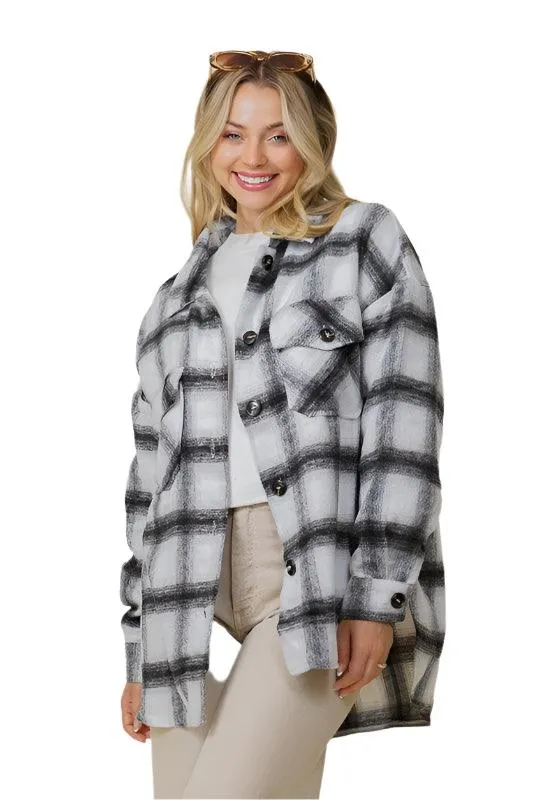 Oversized Plaid Shacket