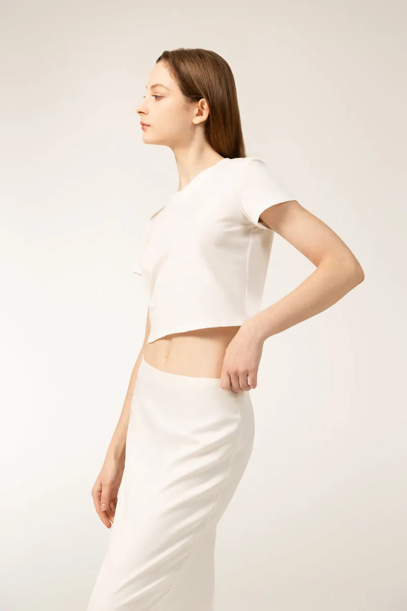 PAIGE Maxi Skirt - White