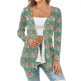 Park Map Women's Short Cardigan