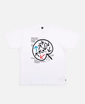 Patta x Experimental Jetset Magick Center T-Shirt (White)