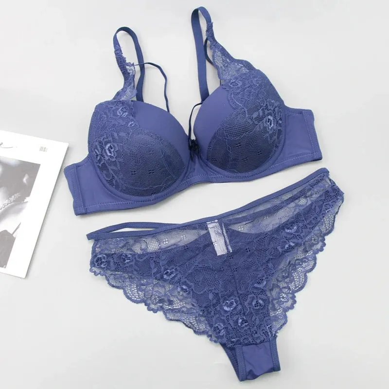 Plus-Size Sexy Lace Set | Breathable Lingerie