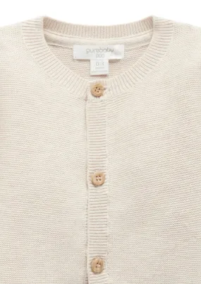 PURE BABY Textured Cardigan