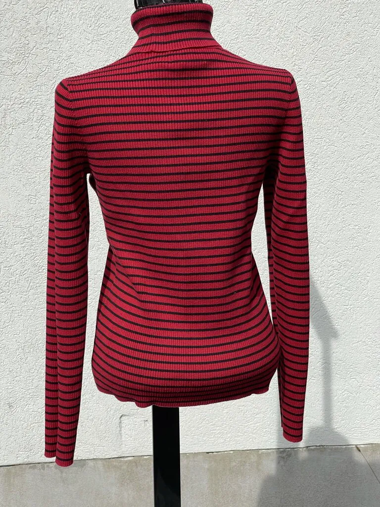 Ralph Lauren Striped Turtleneck M