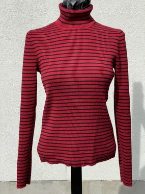 Ralph Lauren Striped Turtleneck M