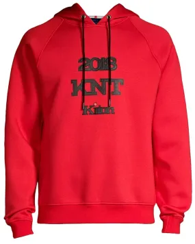 Red Logo Hoodie Sweatshirt