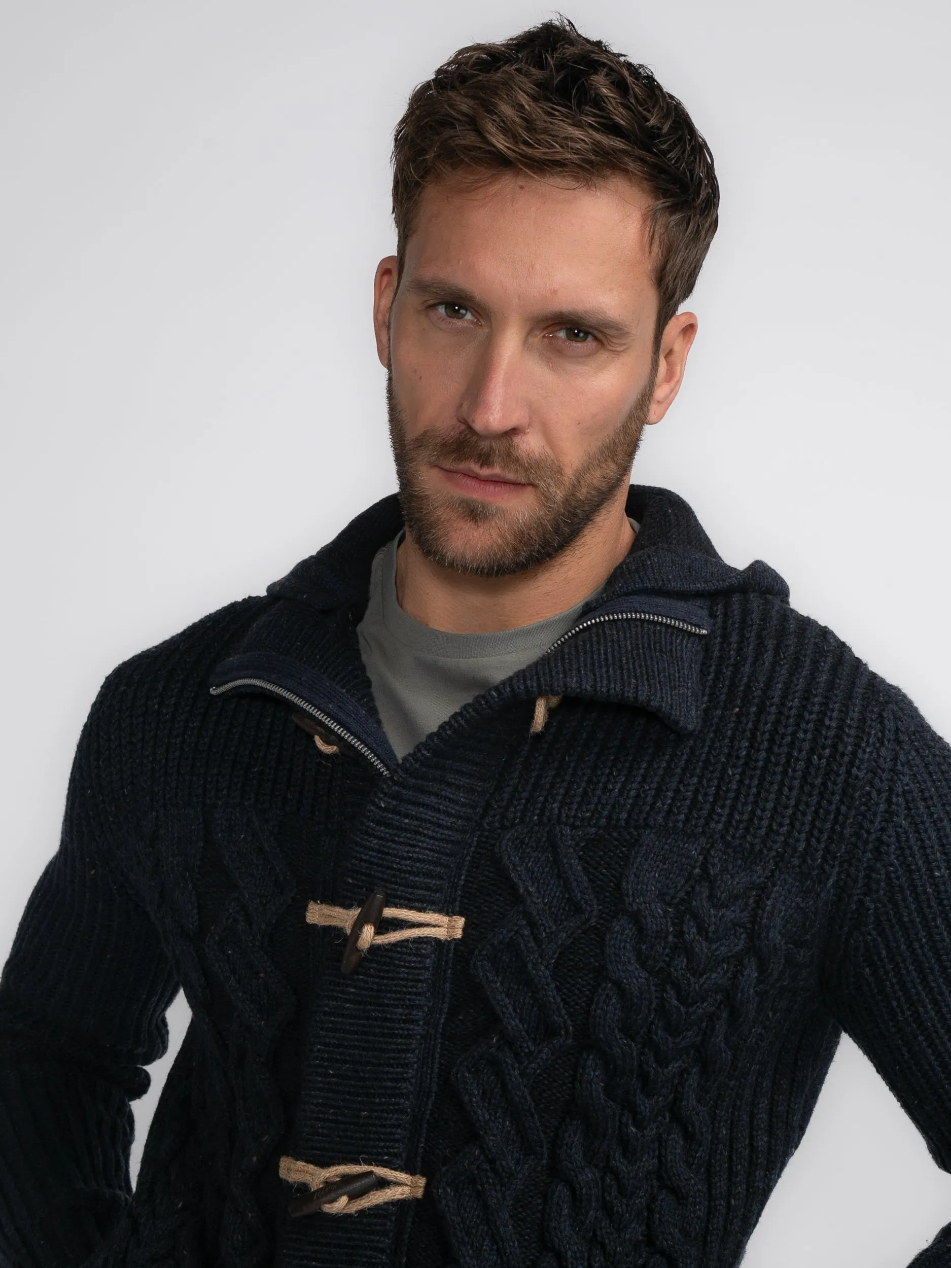 Rib-knit Cardigan Portage