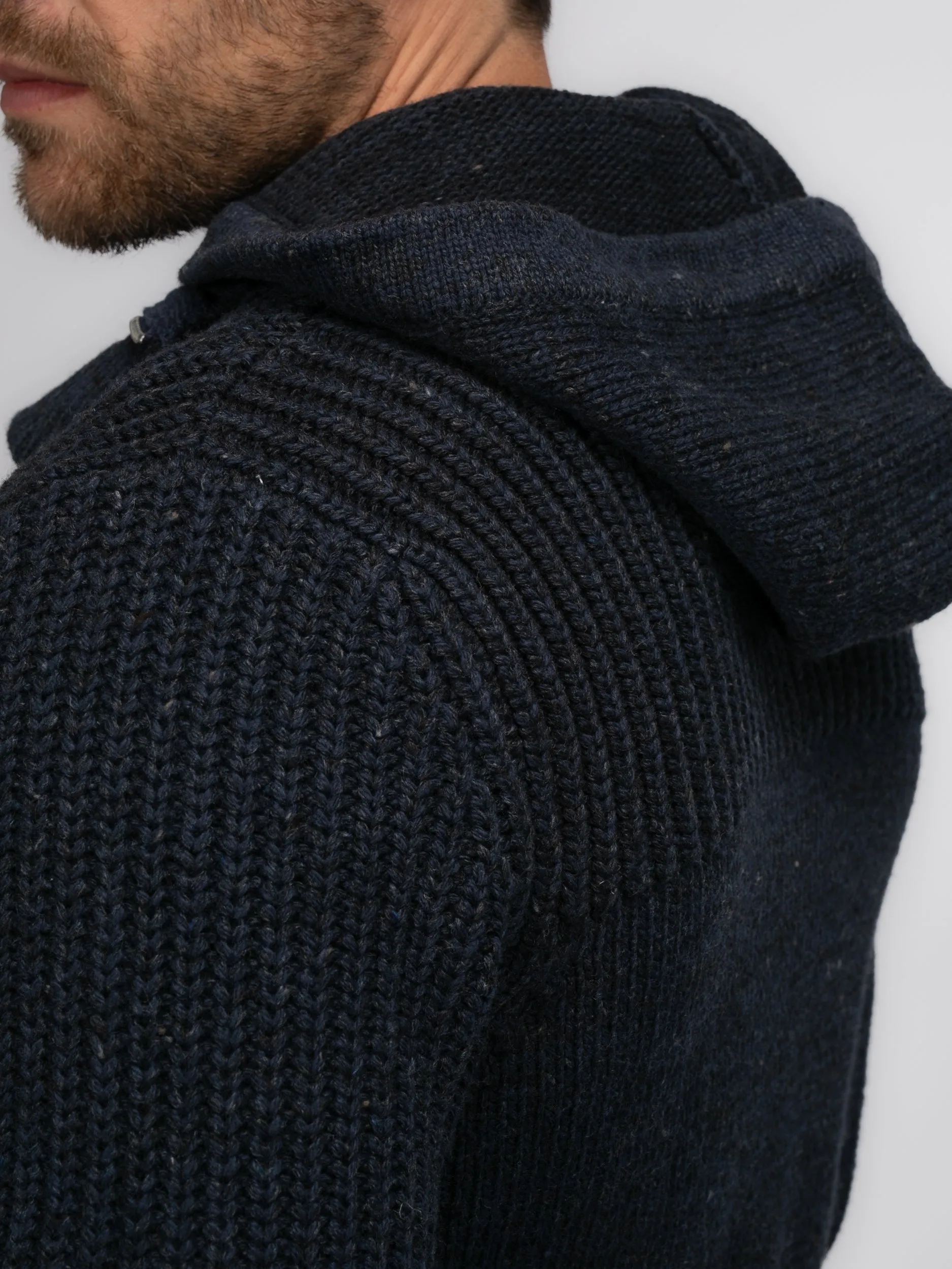 Rib-knit Cardigan Portage