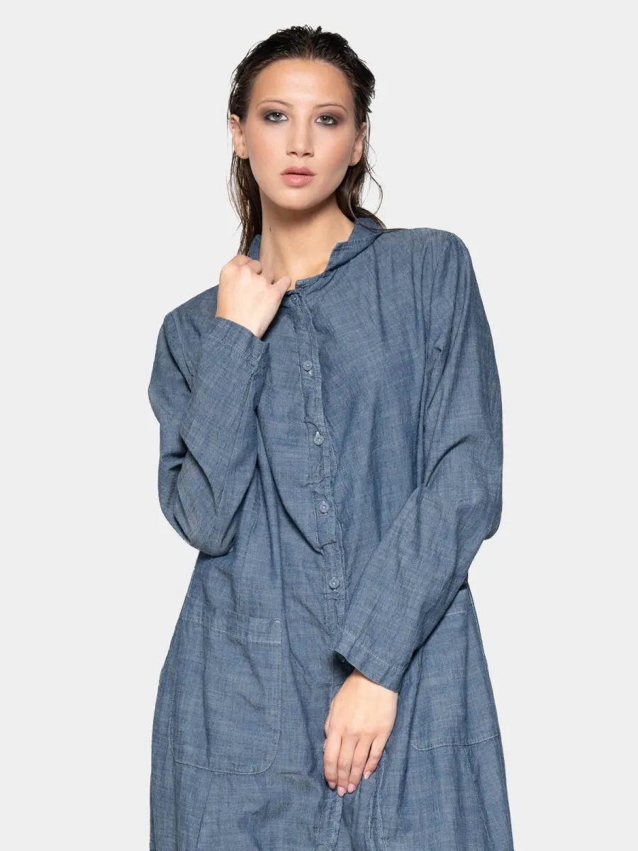 Ruched Open Front Cardigan