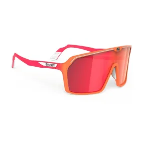 Rudy Project Spinshield Red Glasses with Orange Lens