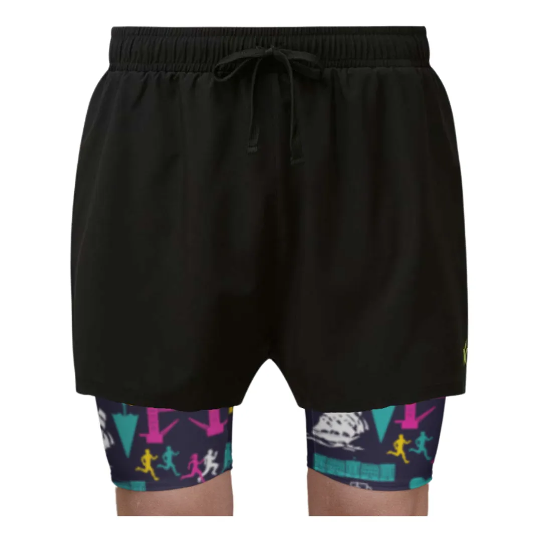 Sale 2 in 1 Double Layer Ultra Shorts | London Town